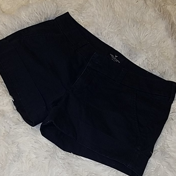 American eagle midi stretch shorts navy - Picture 2 of 6